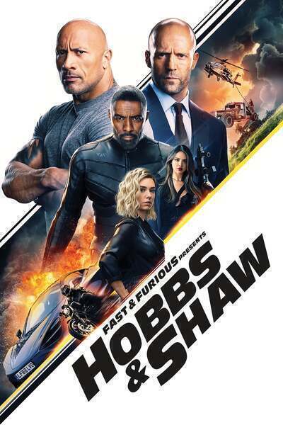 Fast & Furious Presents: Hobbs & Shaw Hindi Dubbed Movie Poster (2019)