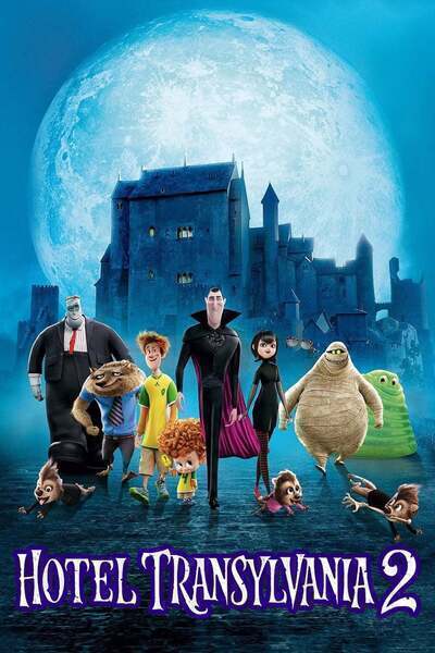 Hotel Transylvania 2 Hindi Dubbed Movie Poster (2015)