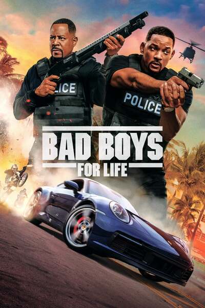 Bad Boys for Life Hindi Dubbed Movie Poster (2020)