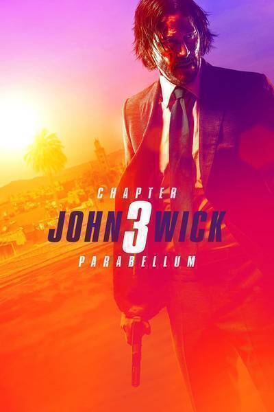 John Wick: Chapter 3 - Parabellum Hindi Dubbed Movie Poster (2019)
