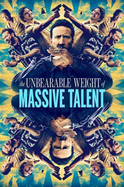 The Unbearable Weight of Massive Talent Hindi Dubbed Movie Poster (2022)