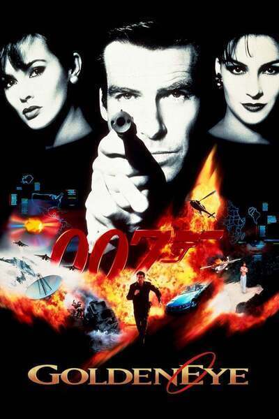 GoldenEye Hindi Dubbed Movie Poster (1995)
