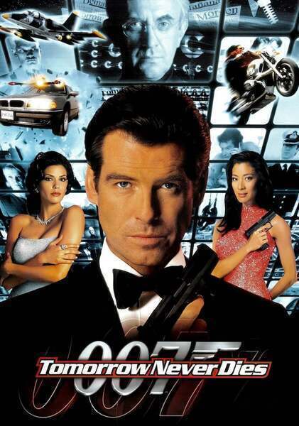 Tomorrow Never Dies Hindi Dubbed Movie Poster (1997)