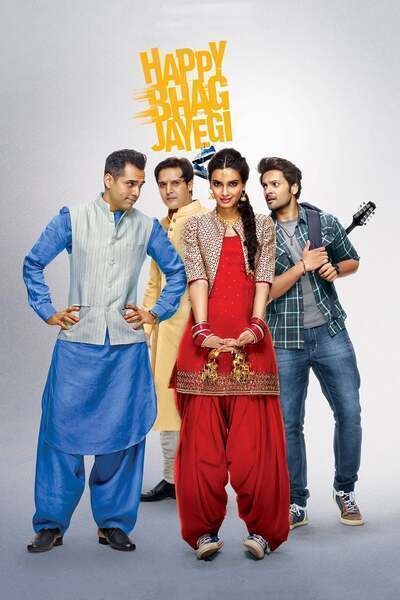 Happy Bhag Jayegi Hindi Dubbed Movie Poster (2016)