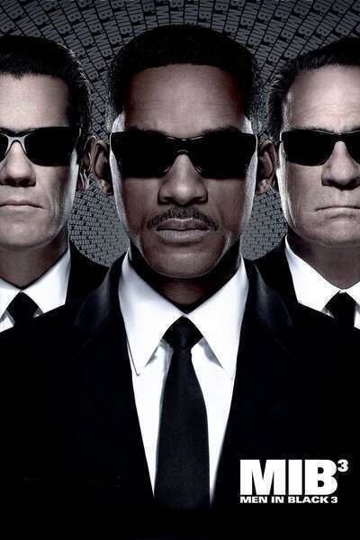 Men in Black 3 Hindi Dubbed Movie Poster (2012)