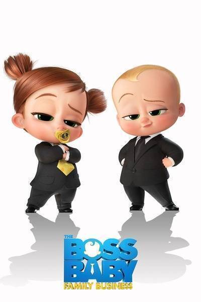 The Boss Baby: Family Business Hindi Dubbed Movie Poster (2021)