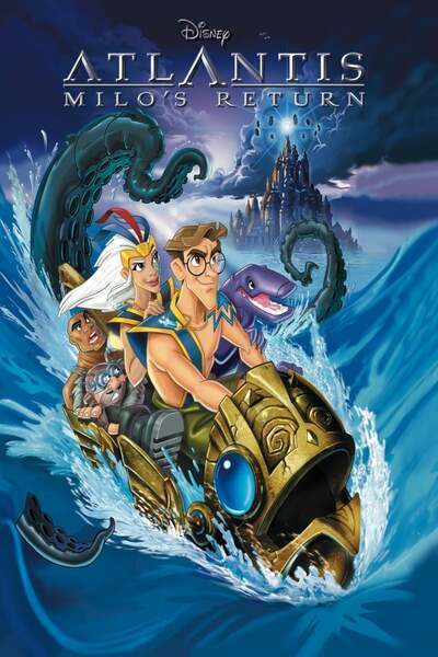 Atlantis: Milo's Return Hindi Dubbed Movie Poster (2003)