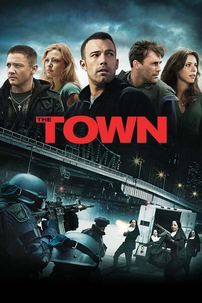 The Town Hindi Dubbed Movie Poster (2010)