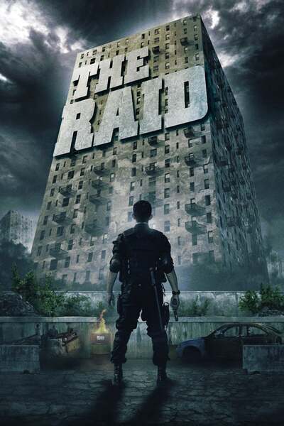 The Raid Hindi Dubbed Movie Poster (2011)