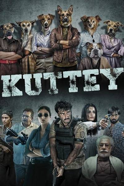 Kuttey Hindi Dubbed Movie Poster (2023)