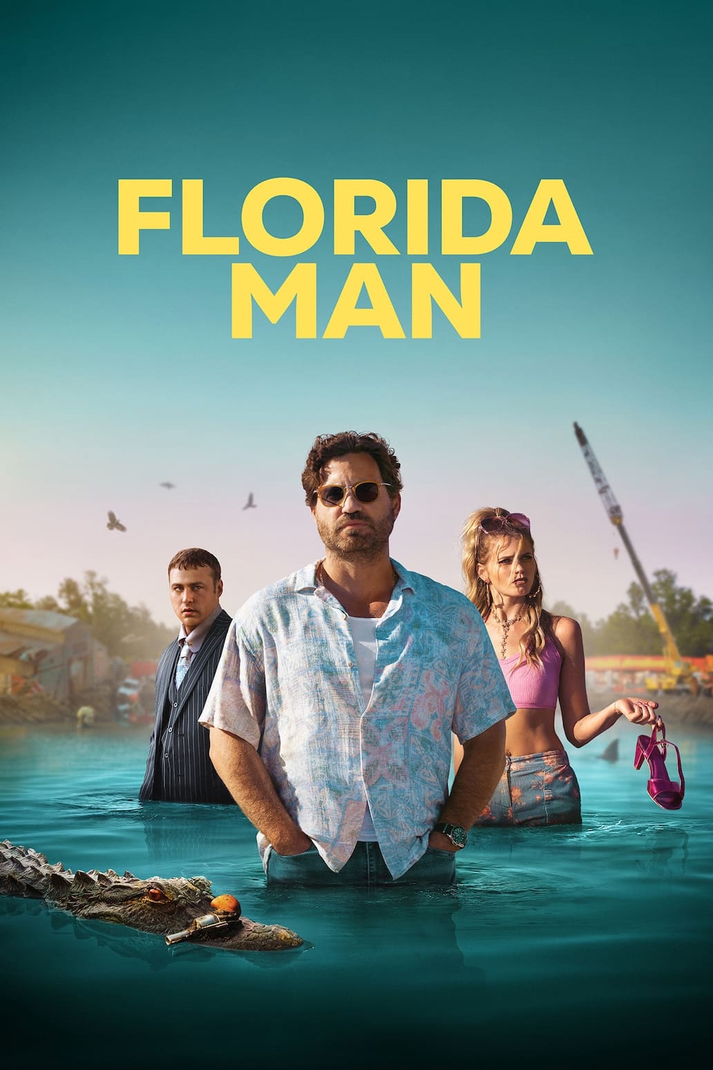 Florida Man Hindi Dubbed Movie Poster (2023)