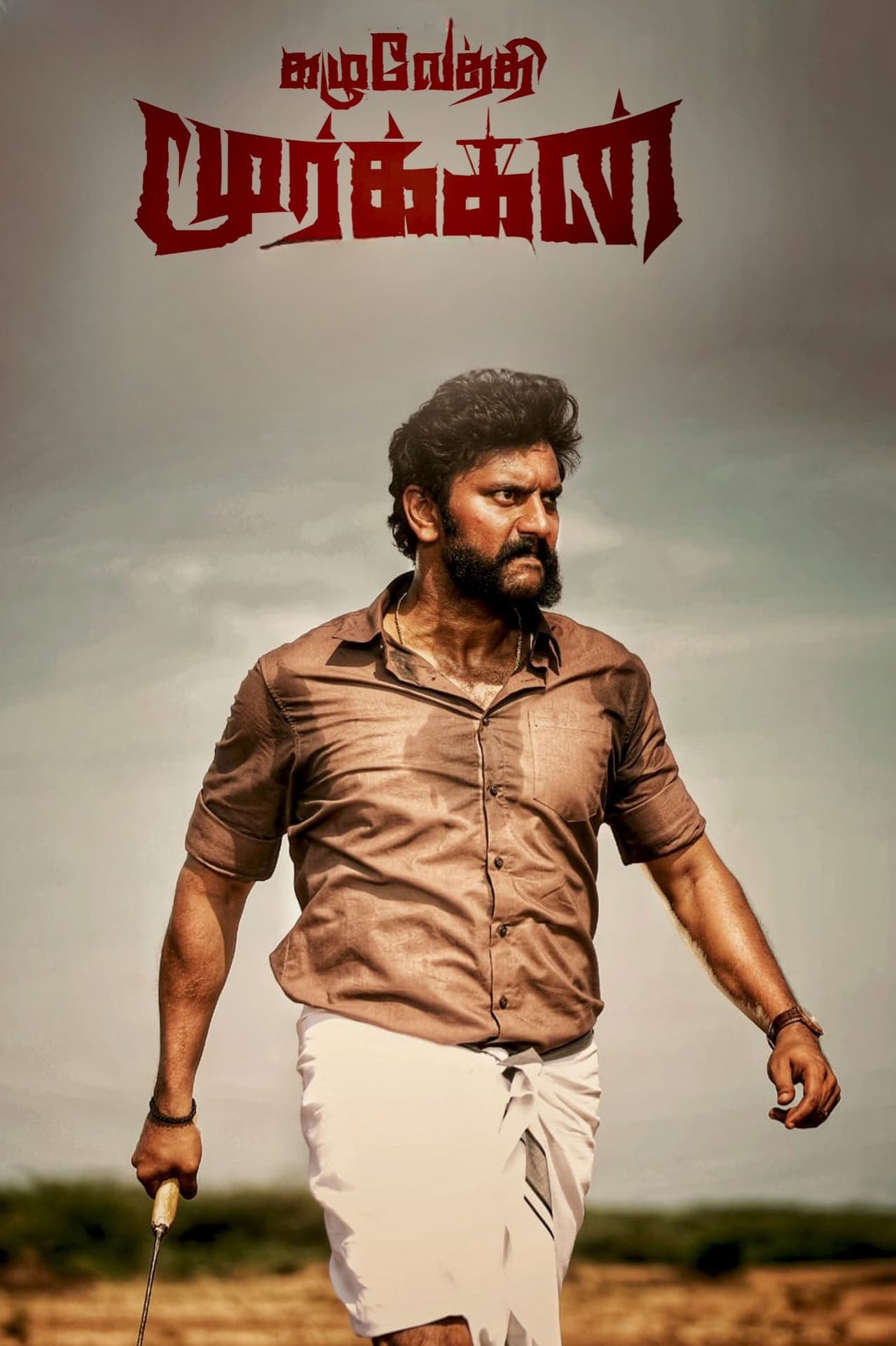 Kazhuvethi Moorkkan Hindi Dubbed Movie Poster (2023)
