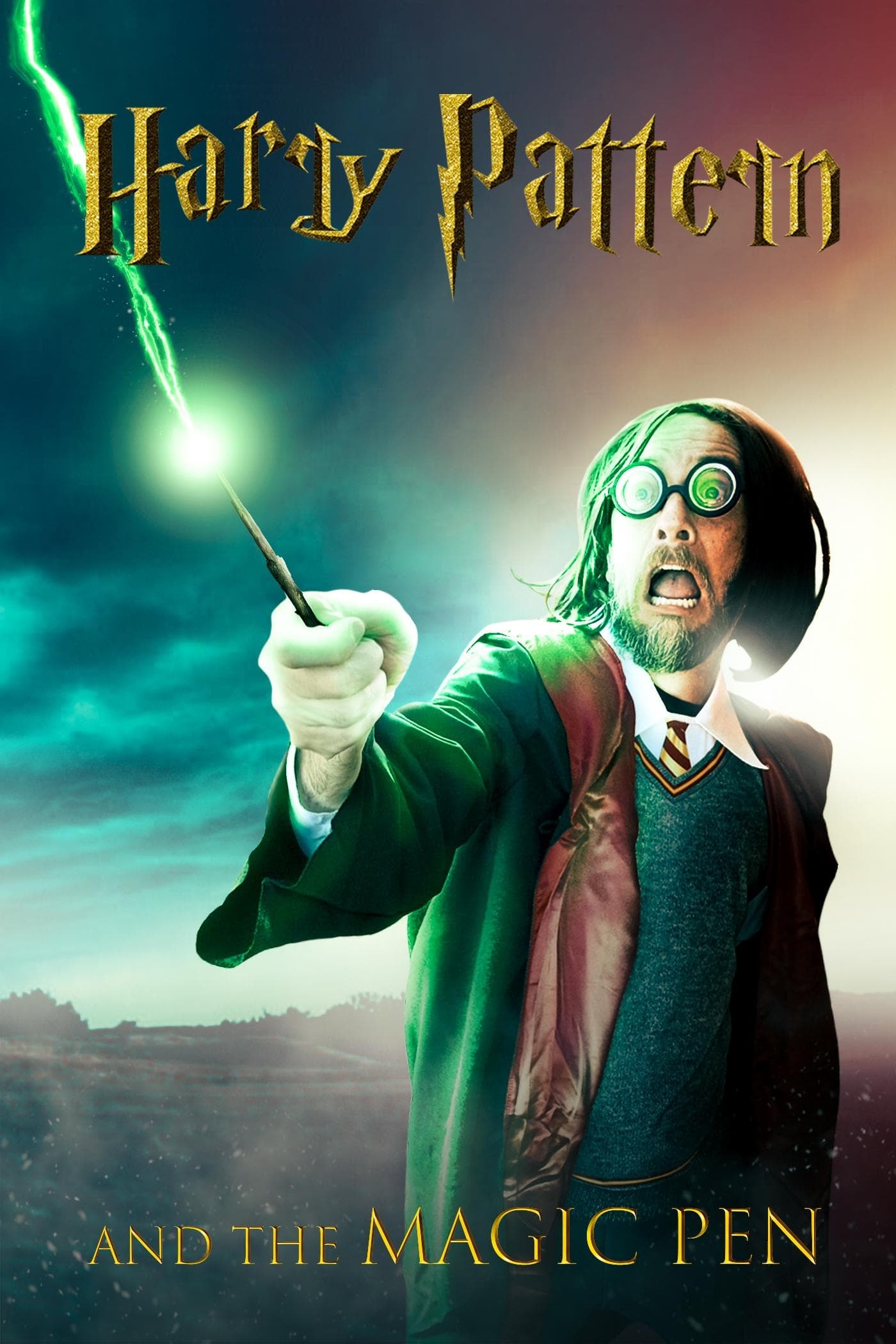 Harry Pattern and the Magic Pen Hindi Dubbed Movie Poster (2023)