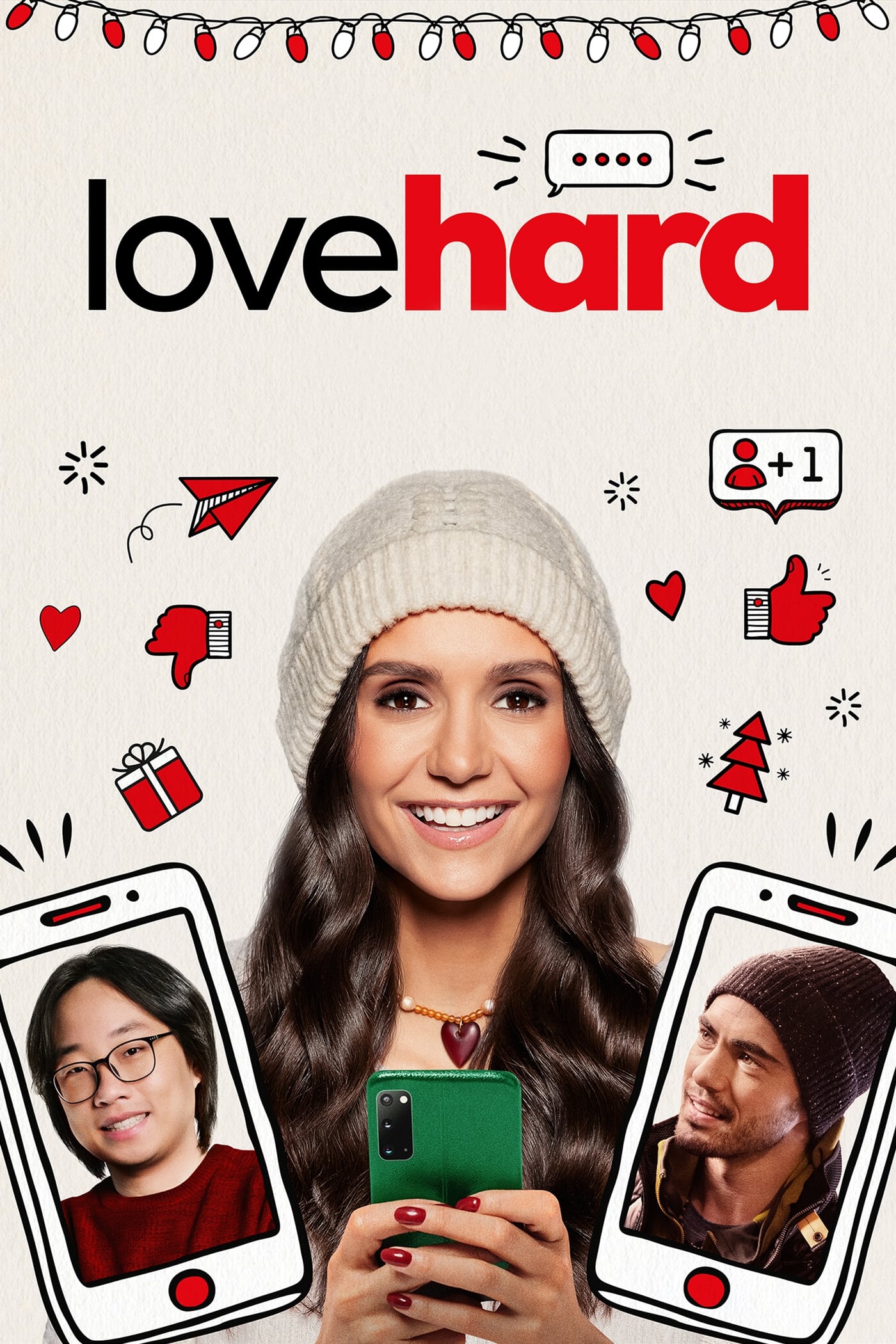 Love Hard Hindi Dubbed Movie Poster (2021)