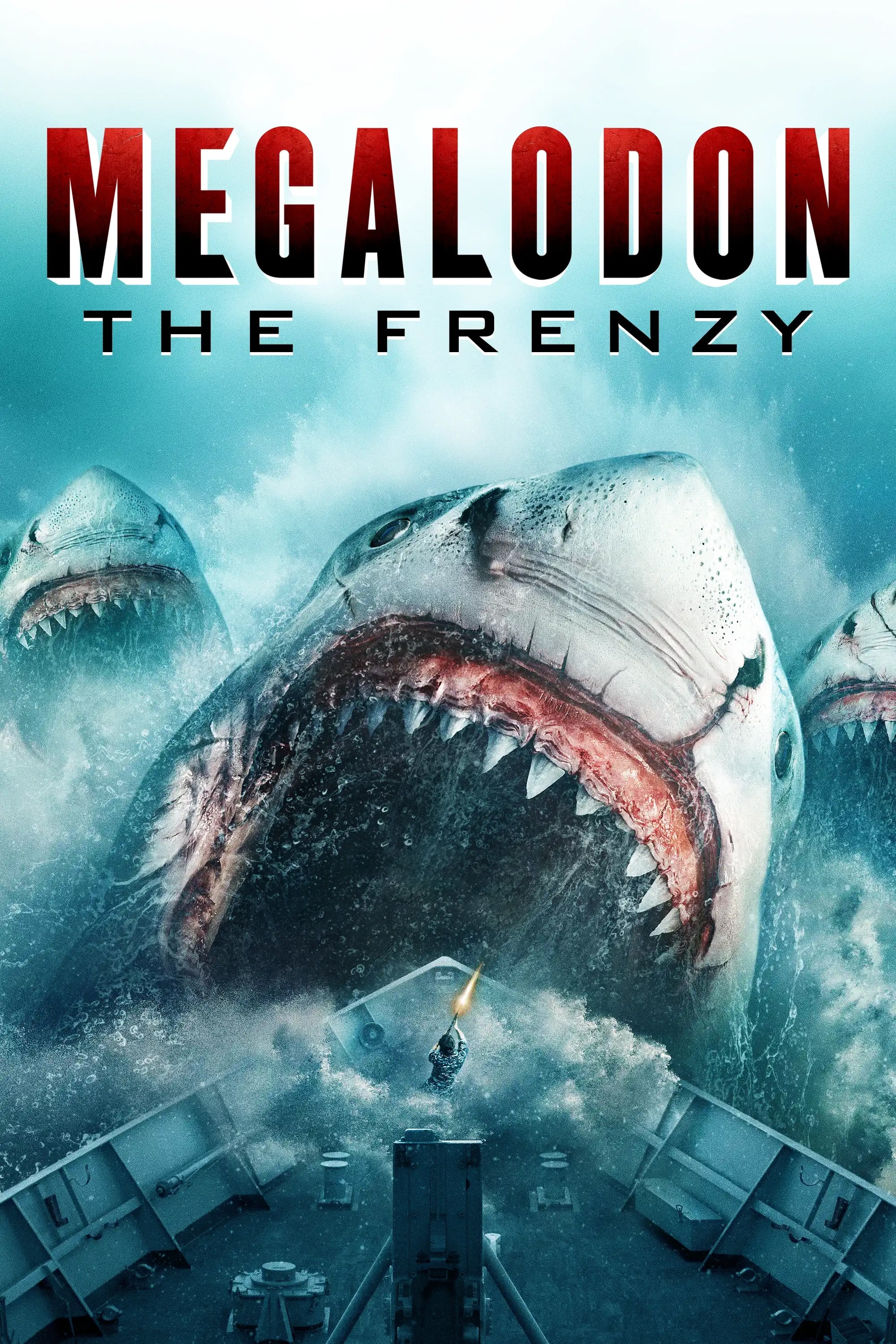 Megalodon: The Frenzy Hindi Dubbed Movie Poster (2023)
