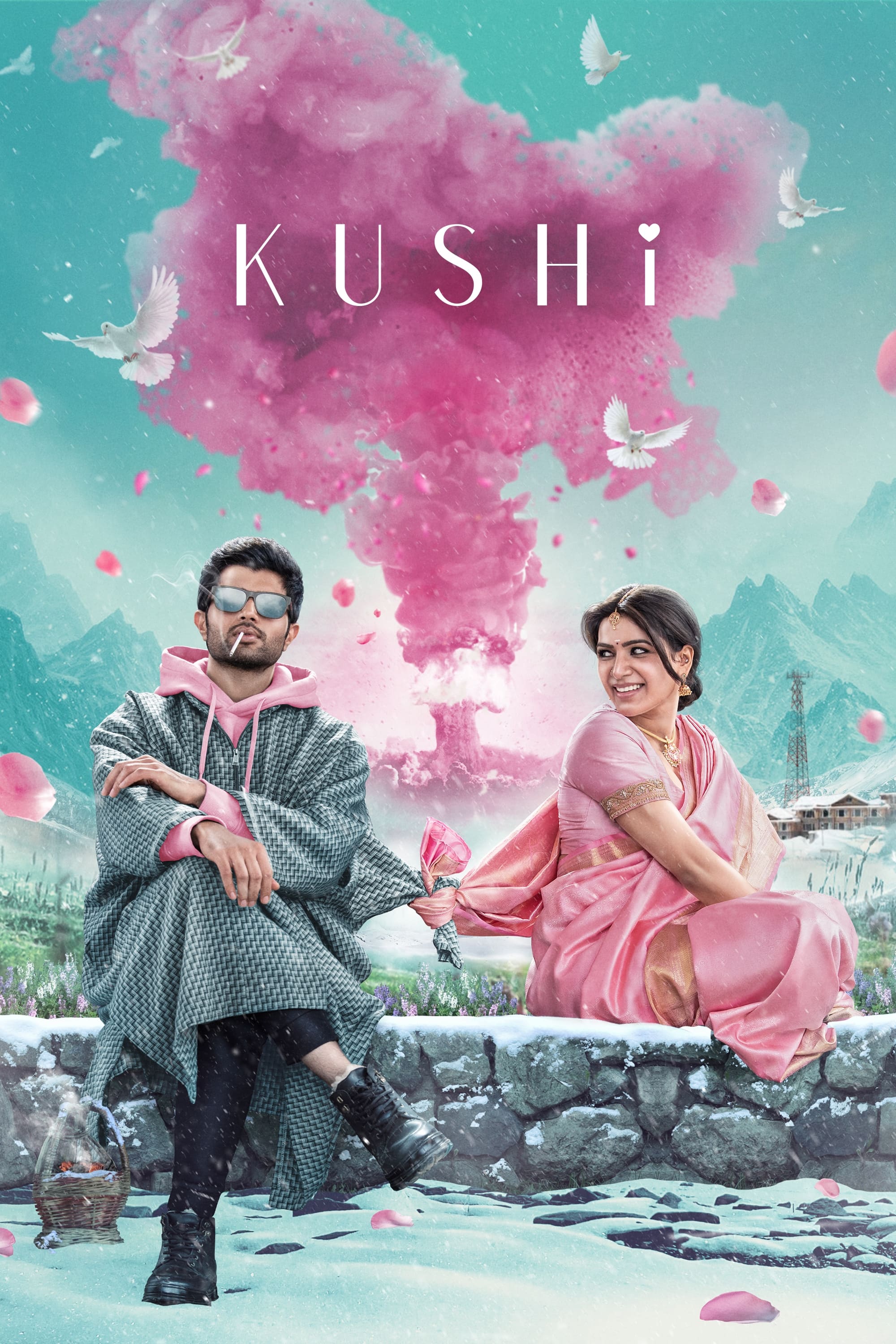 Kushi Hindi Dubbed Movie Poster (2023)