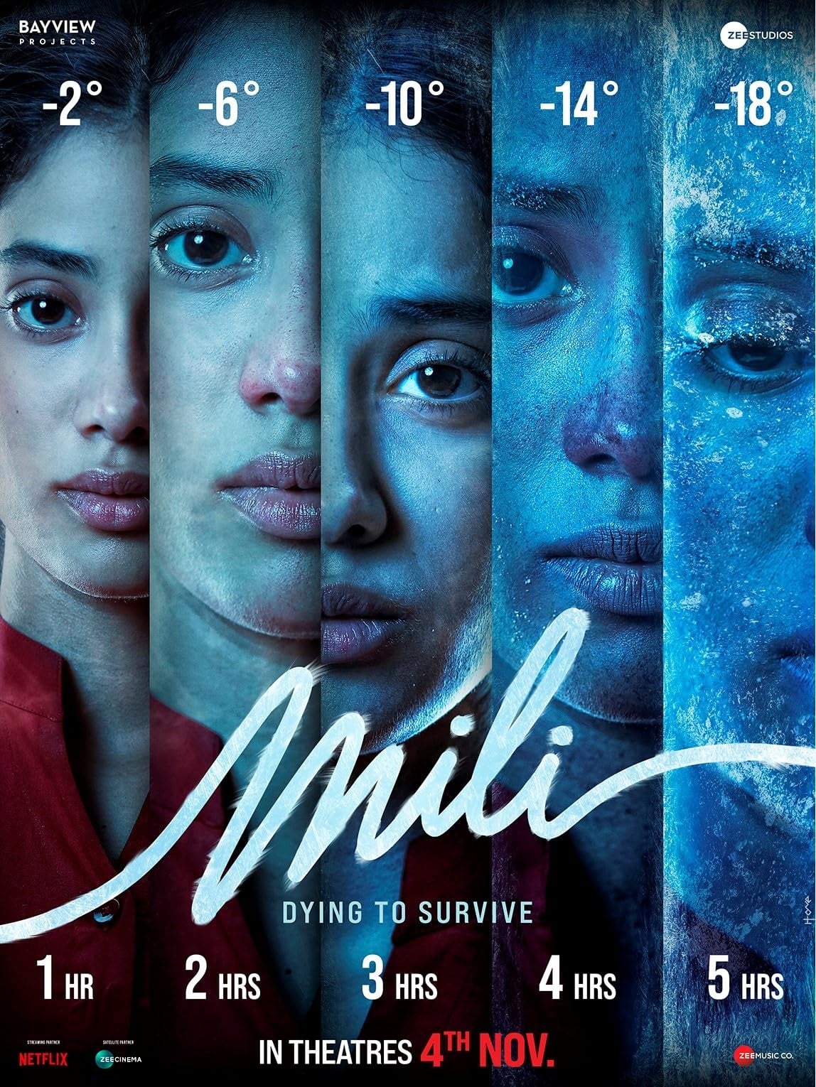 Mili Hindi Dubbed Movie Poster (2022)