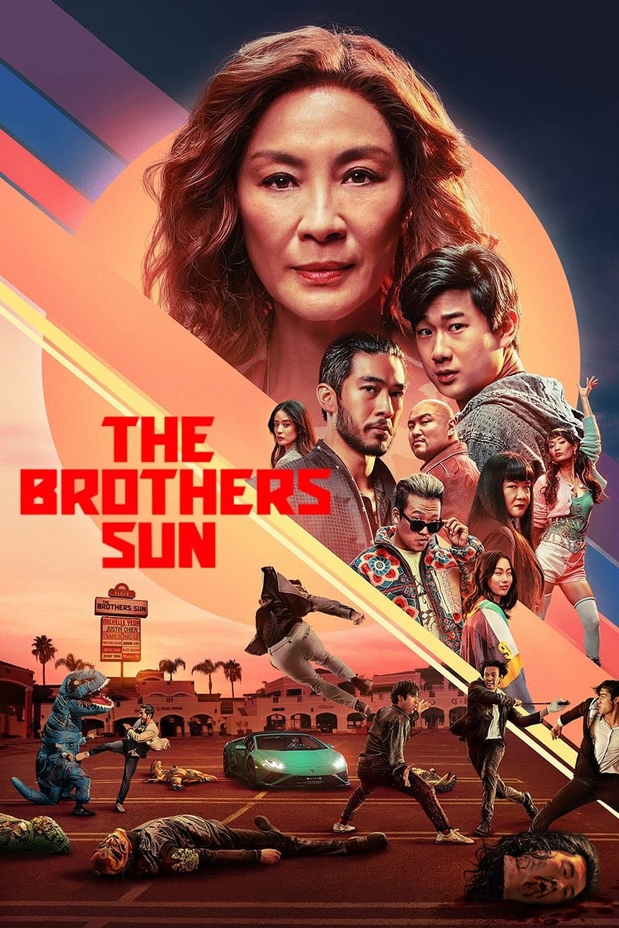 The Brothers Sun Hindi Dubbed Movie Poster (2024)
