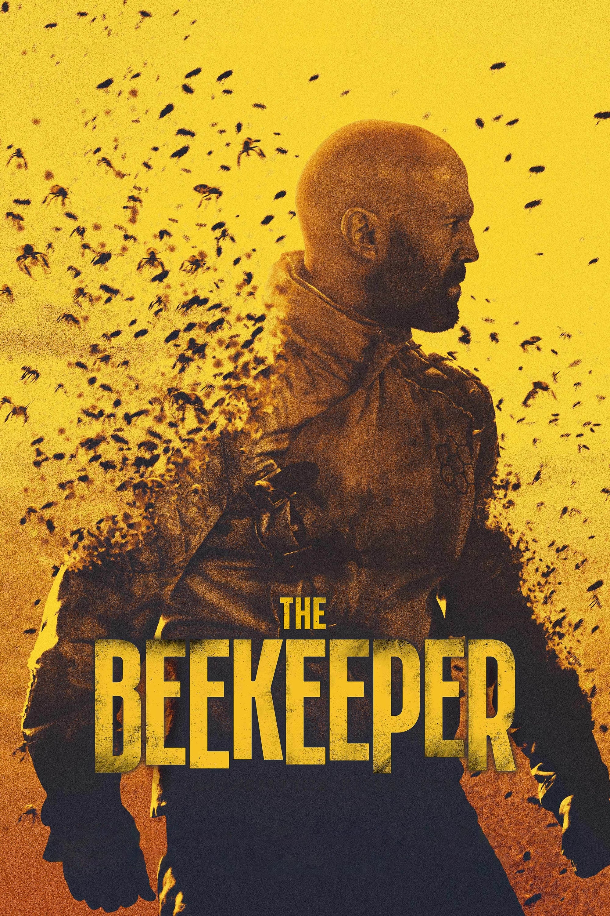 The Beekeeper Hindi Dubbed Movie Poster (2024)