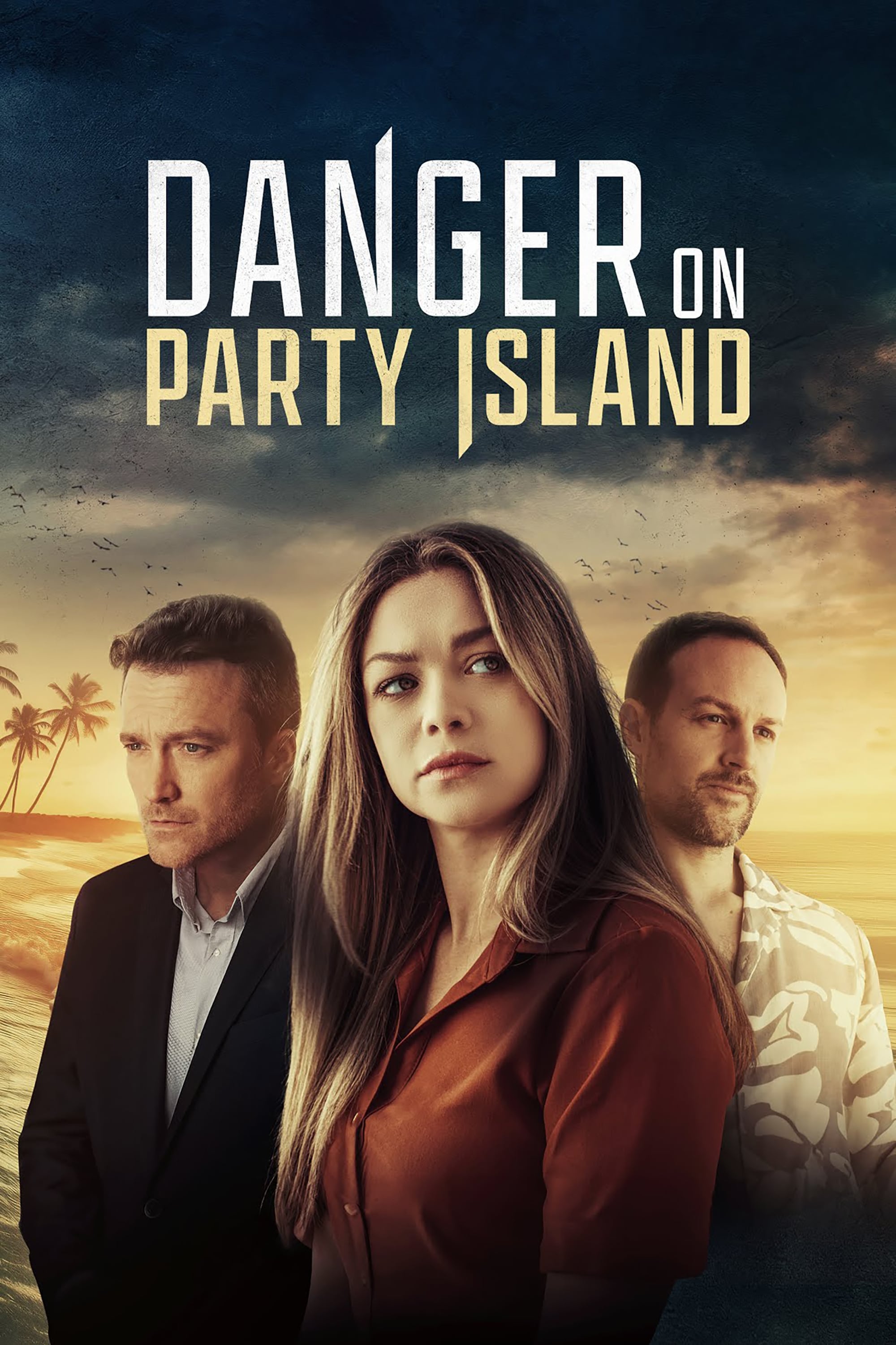 Danger on Party Island Hindi Dubbed Movie Poster (2024)