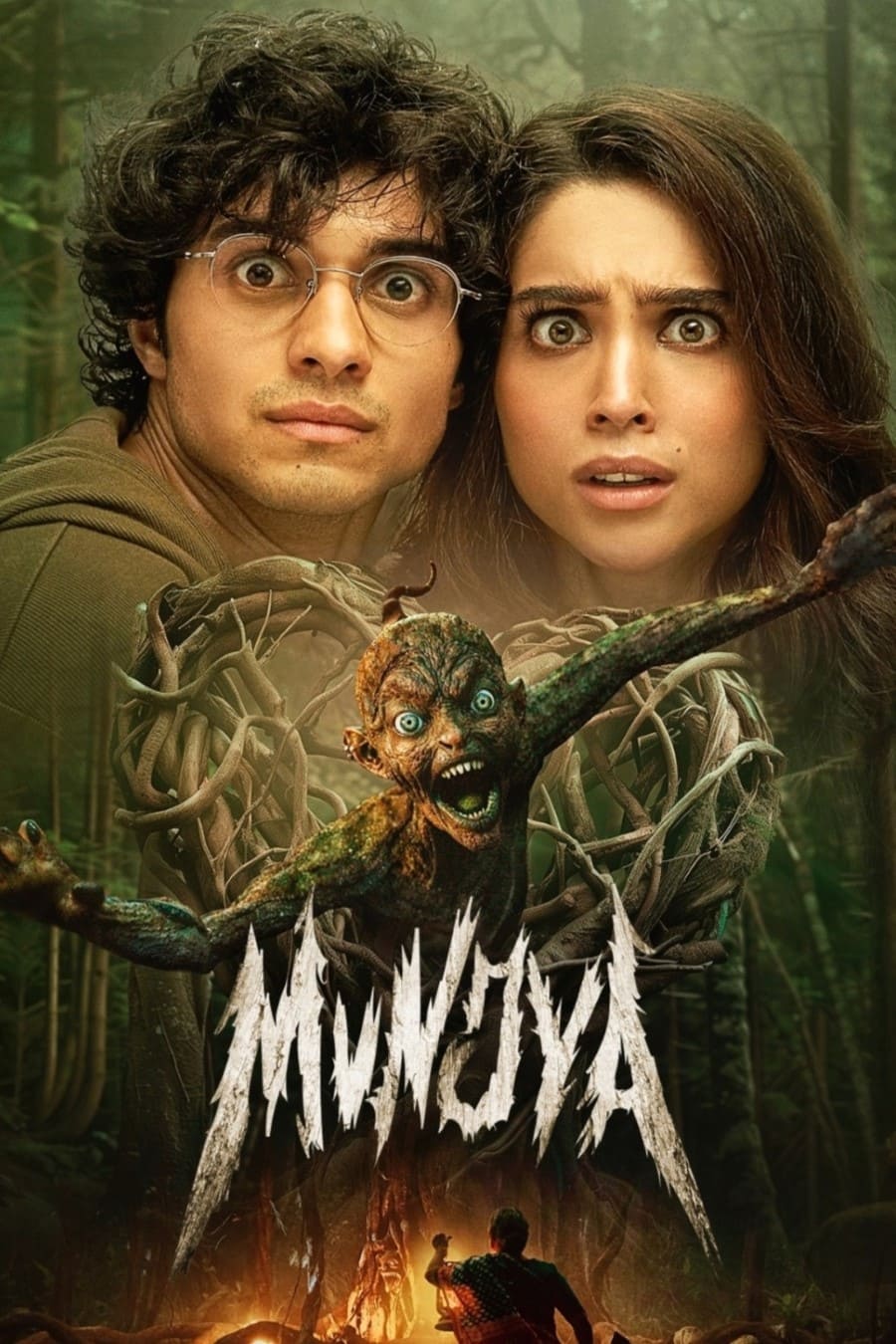 Munjya Hindi Dubbed Movie Poster (2024)