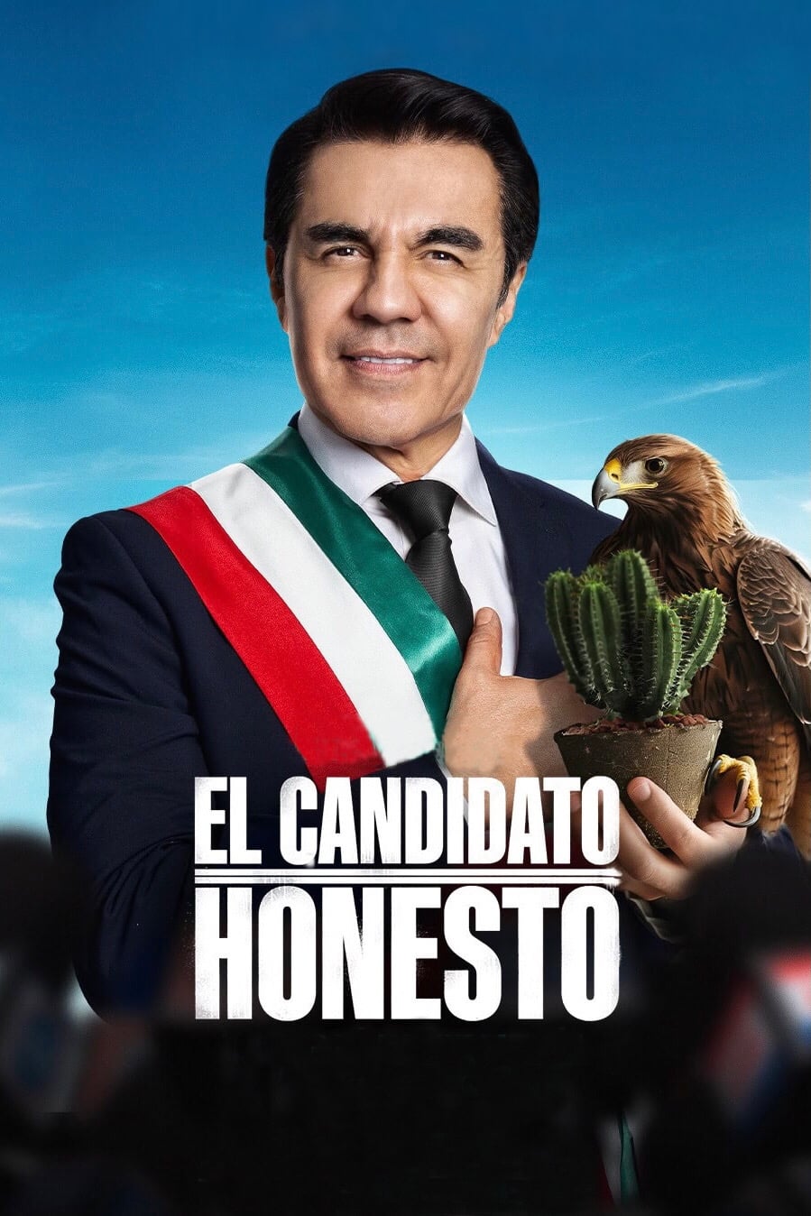 El Candidato Honesto Hindi Dubbed Movie Poster (2024)