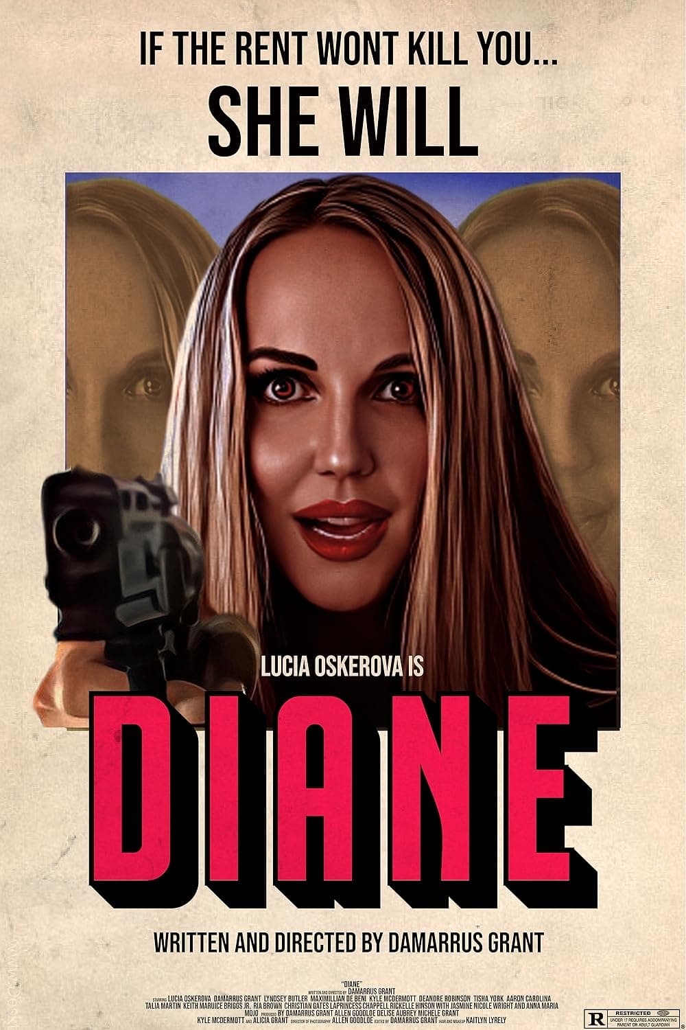 Diane Hindi Dubbed Movie Poster (2024)