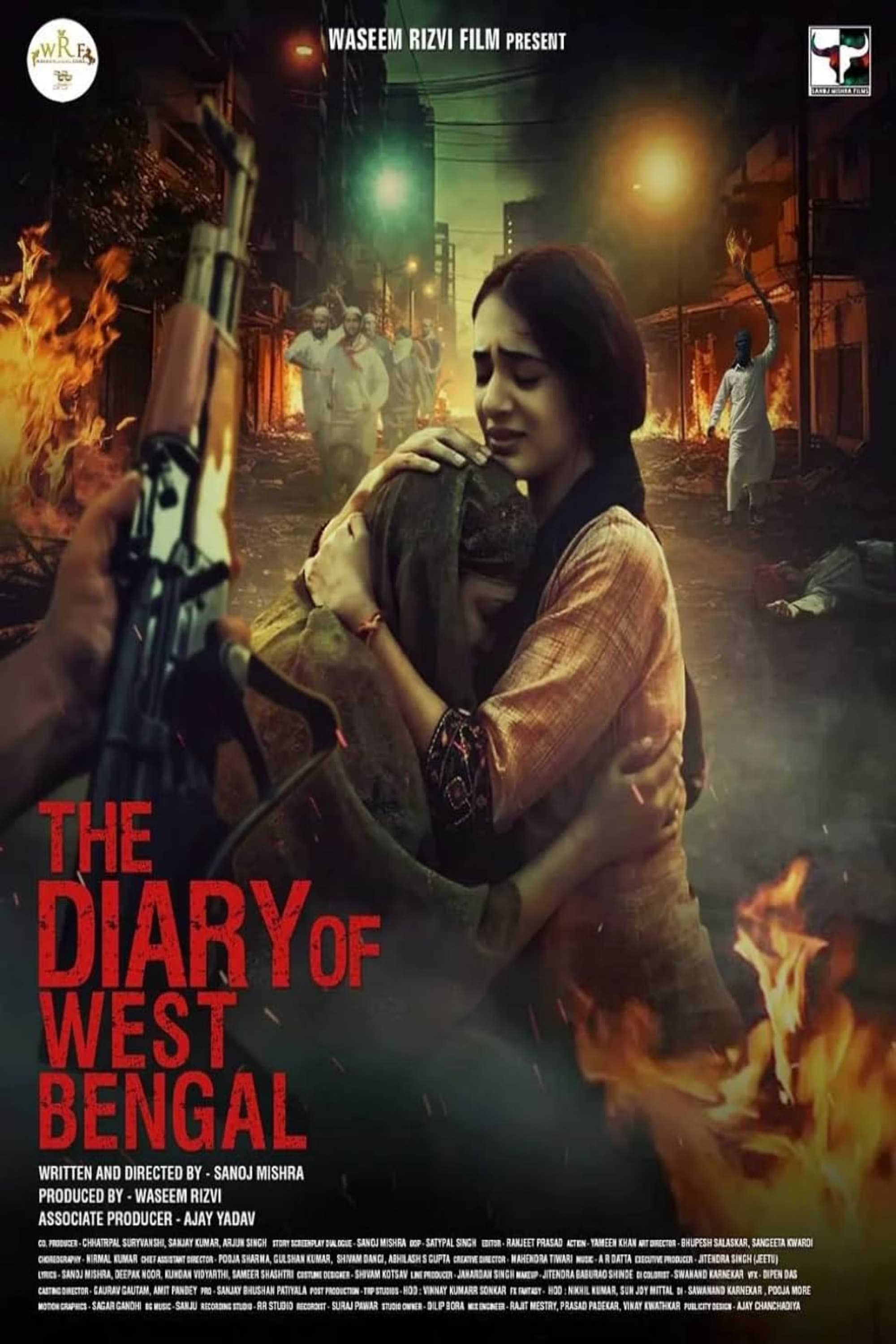 The Diary of West Bengal Hindi Dubbed Movie Poster (2024)