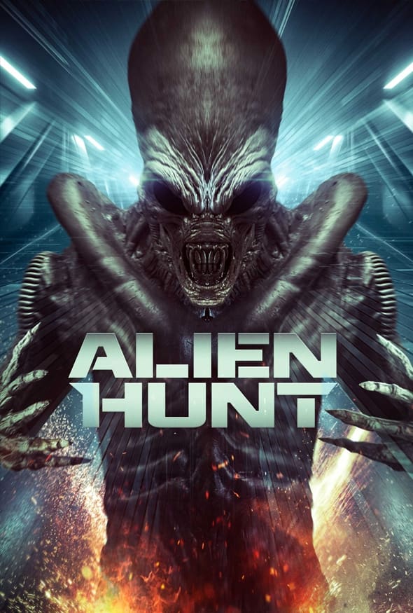 Alien Hunt Hindi Dubbed Movie Poster (2024)