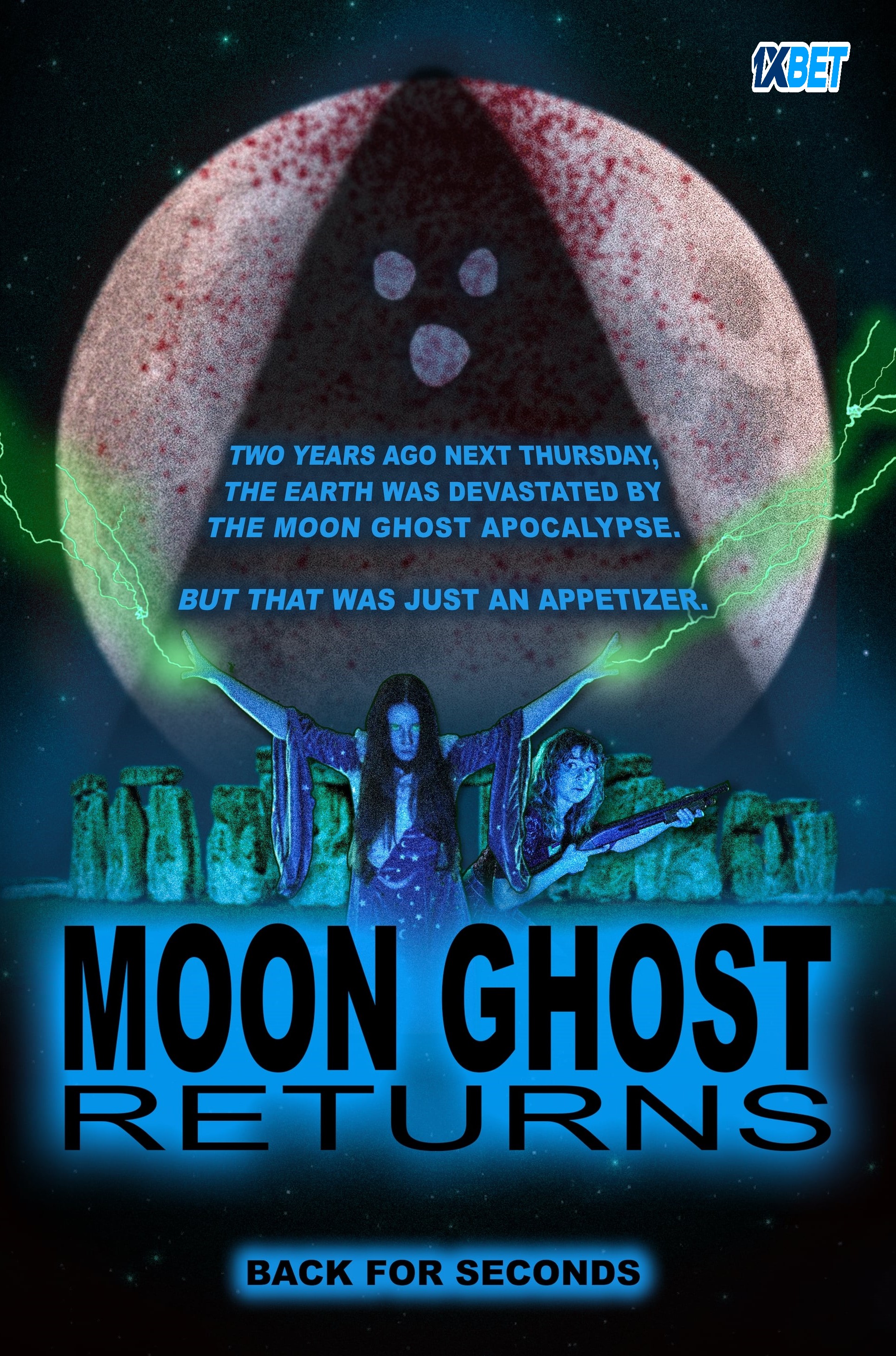 Moon Ghost Returns Hindi Dubbed Movie Poster (2024)