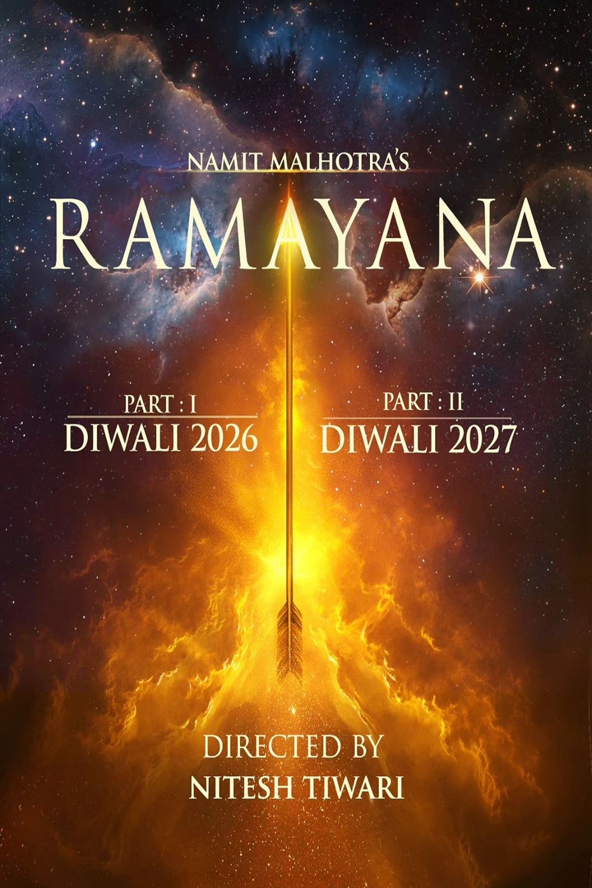 Ramayana: Part 1 Hindi Dubbed Movie Poster (2025)