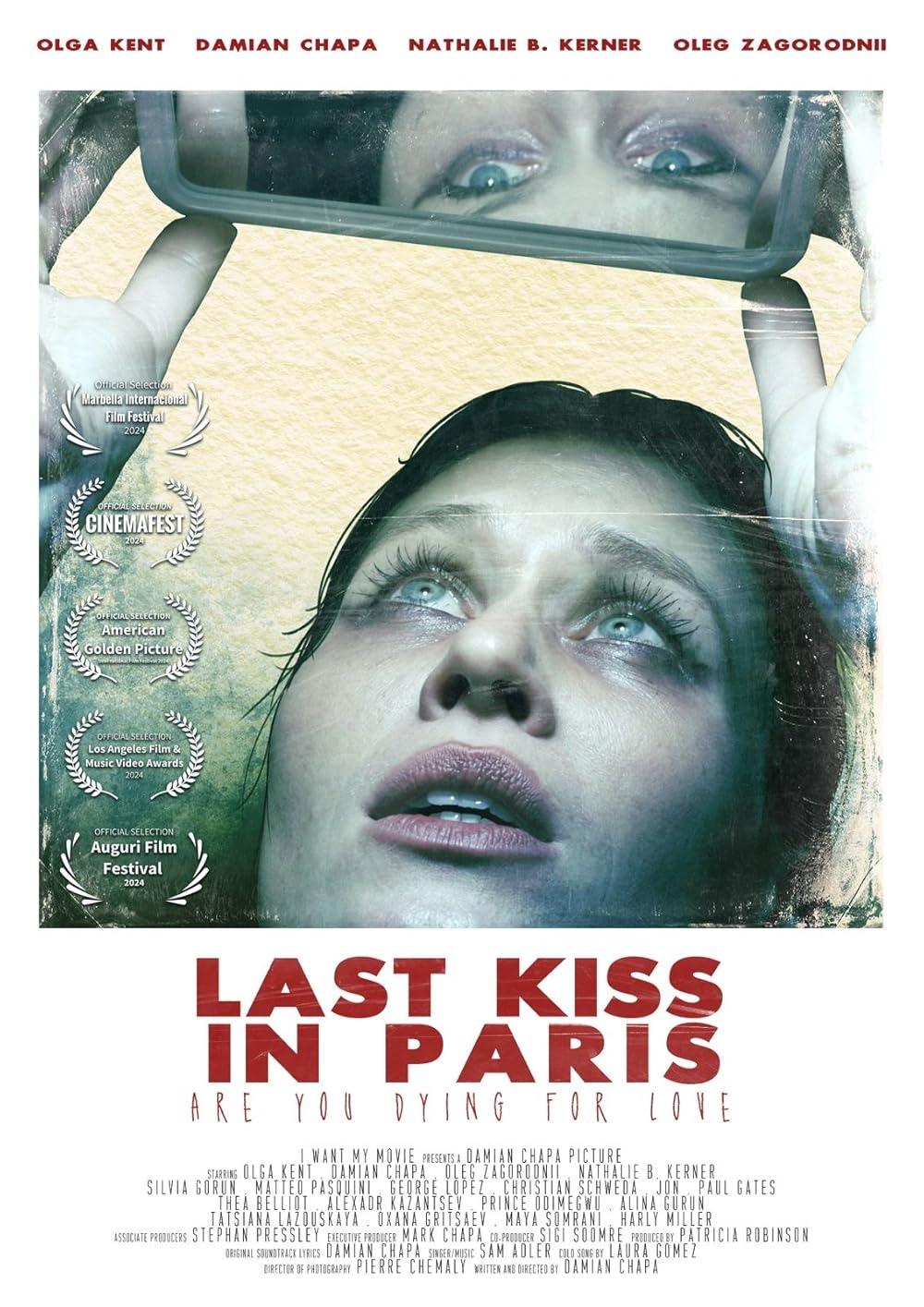 Last Kiss in Paris Hindi Dubbed Movie Poster (2024)