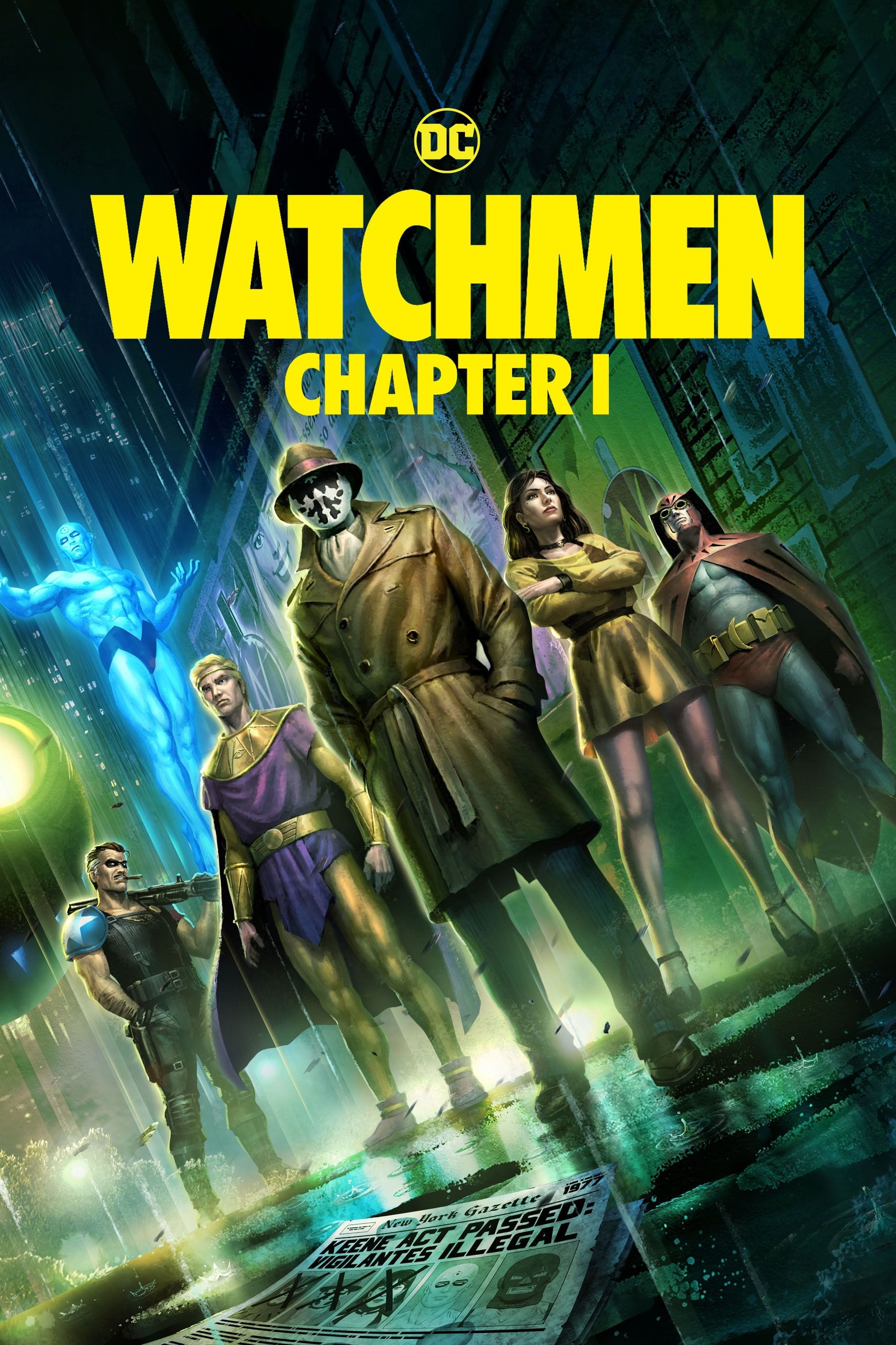 Watchmen: Chapter I Hindi Dubbed Movie Poster (2024)