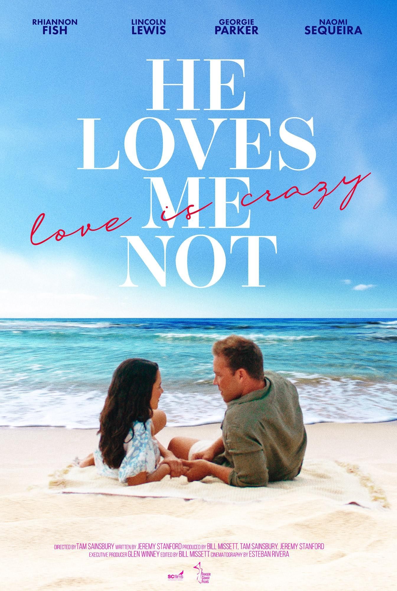 He Loves Me Not Hindi Dubbed Movie Poster (2024)