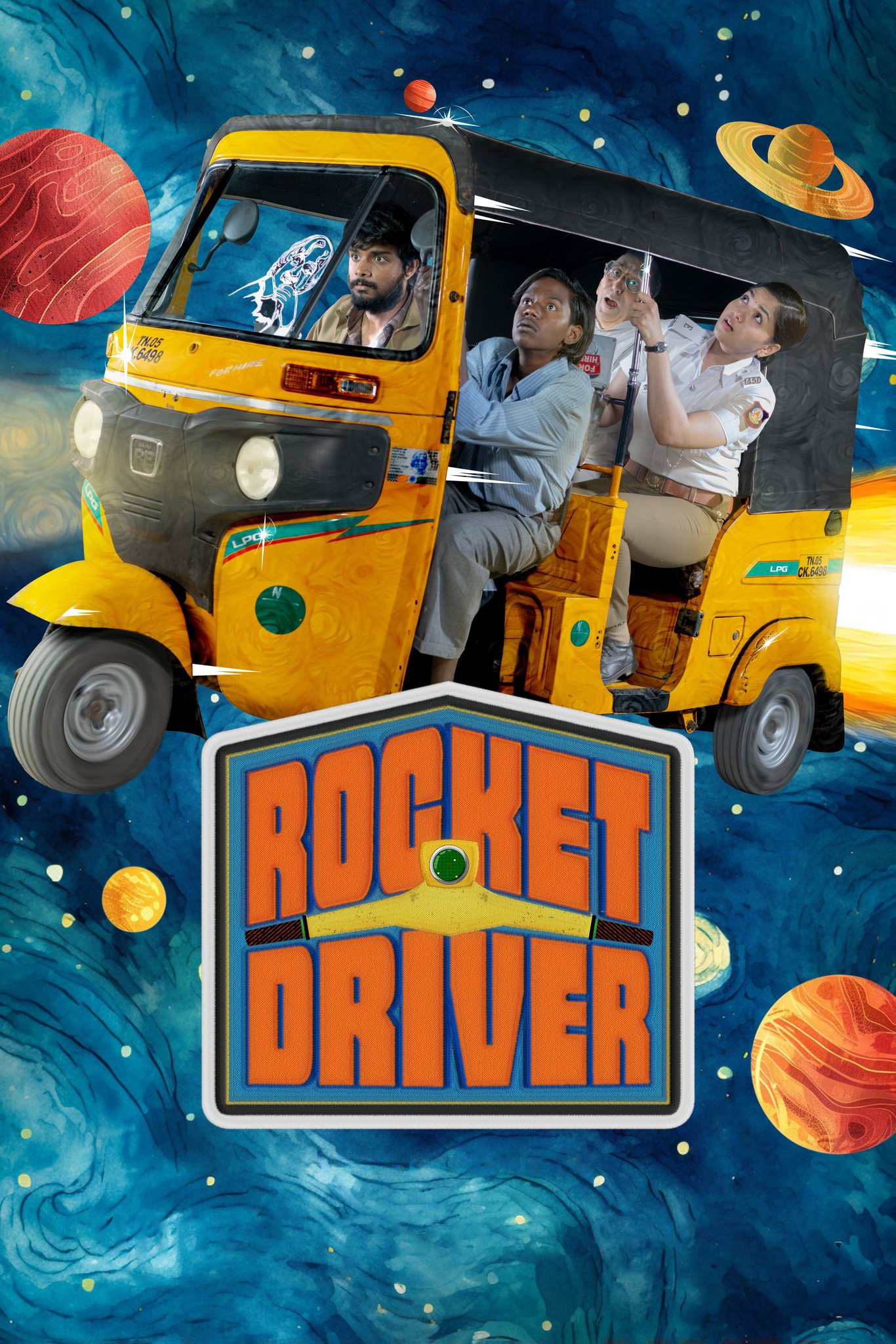 Rocket Driver Hindi Dubbed Movie Poster (2024)