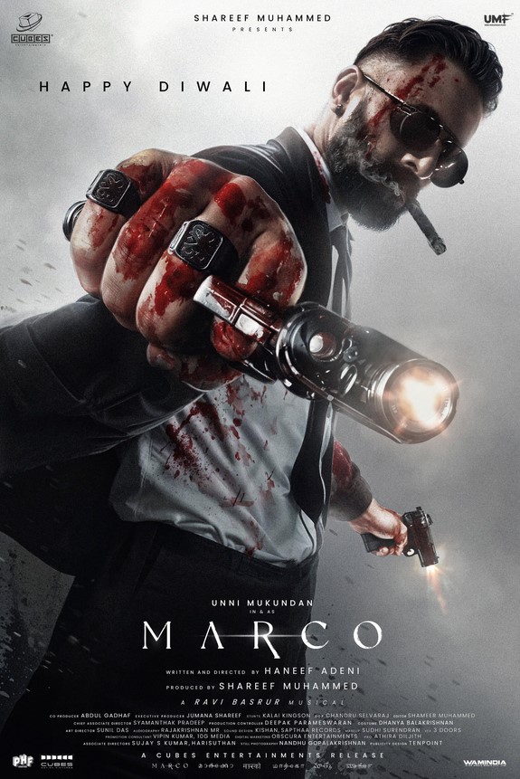 Marco Hindi Dubbed Movie Poster (2024)