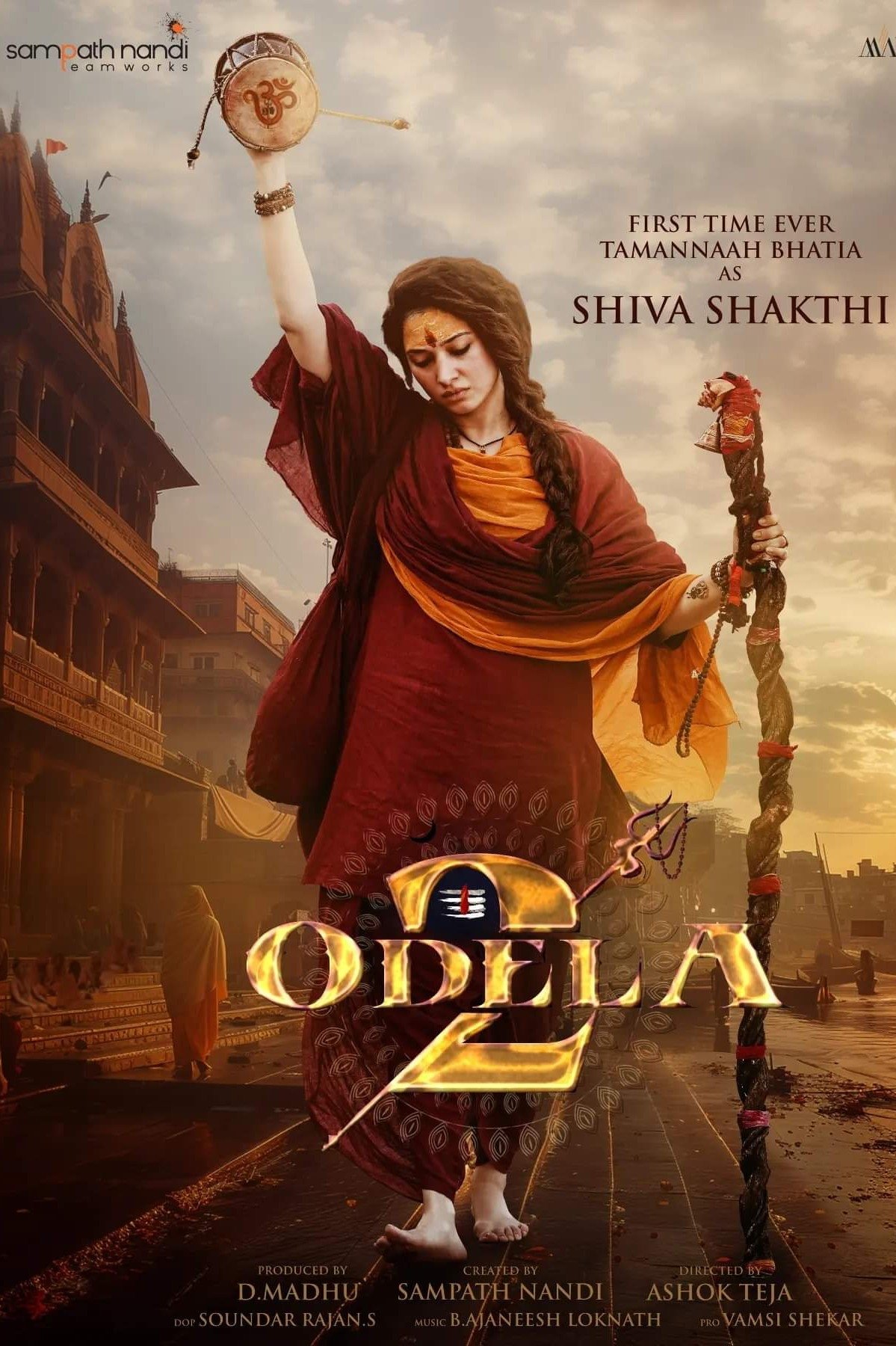Odela 2 Hindi Dubbed Movie Poster (2025)