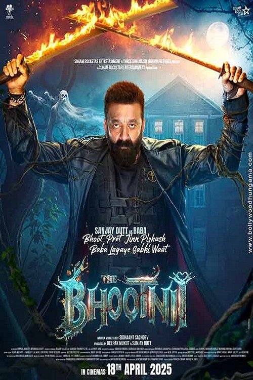 The Bhootnii Hindi Dubbed Movie Poster (2025)
