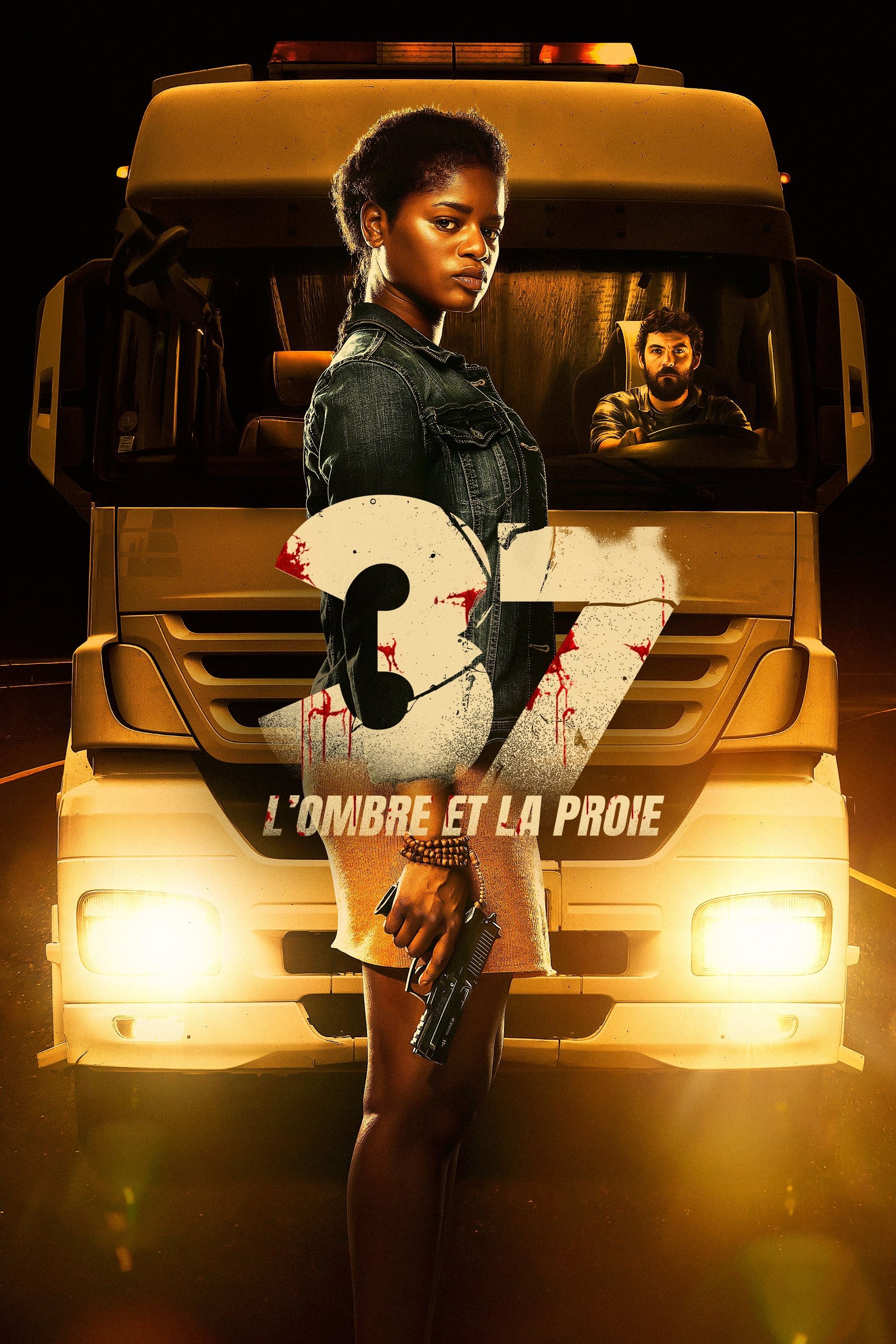 37 : L'Ombre et la Proie Hindi Dubbed Movie Poster (2024)