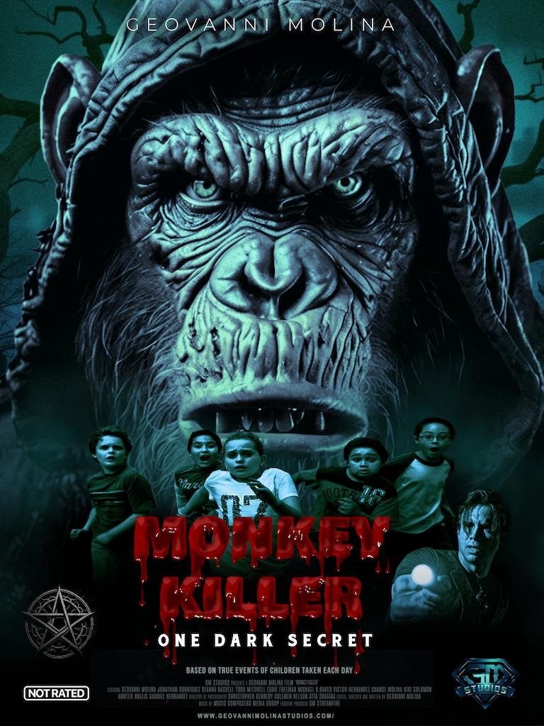 Monkey Killer Hindi Dubbed Movie Poster (2025)