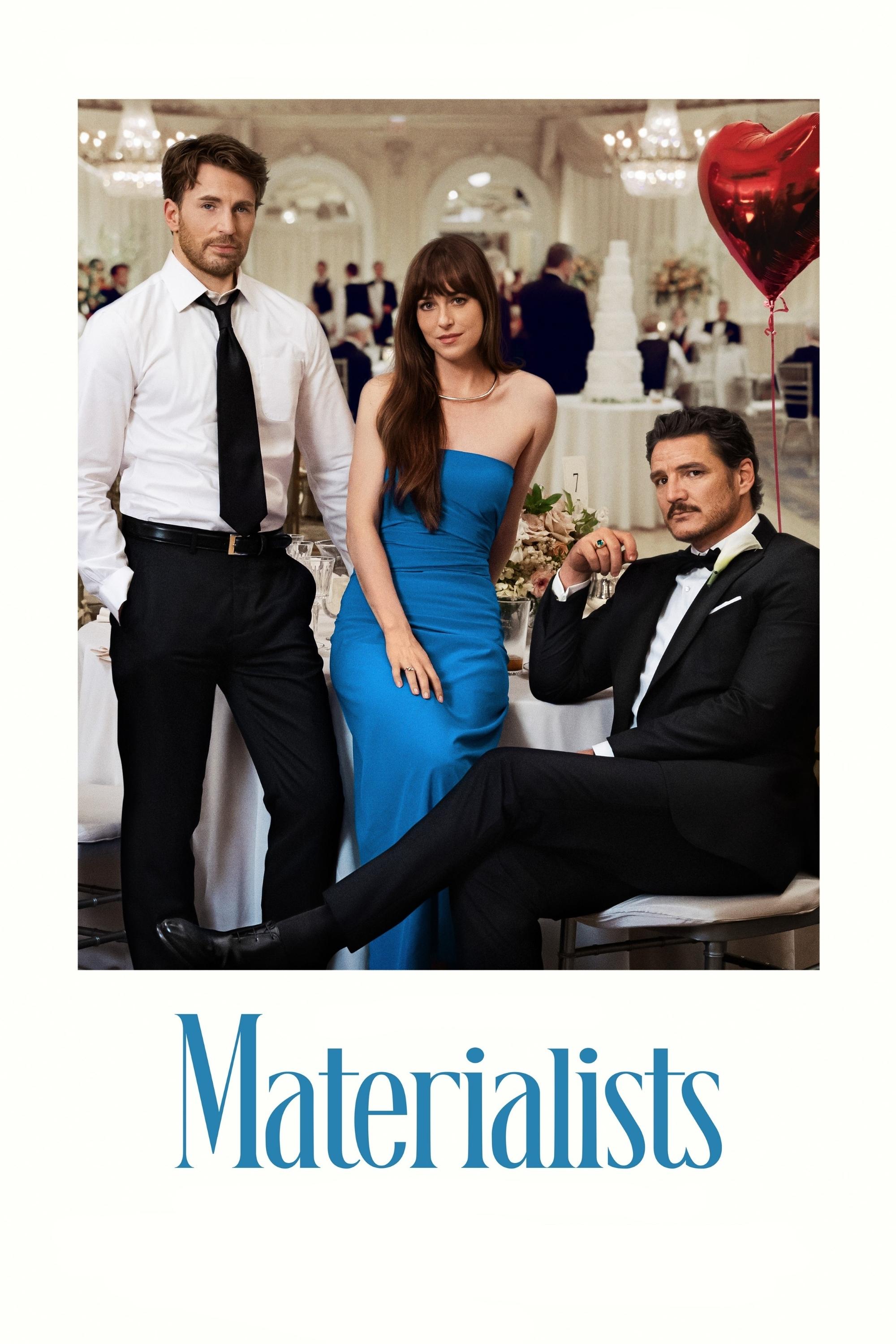 Materialists Hindi Dubbed Movie Poster (2025)