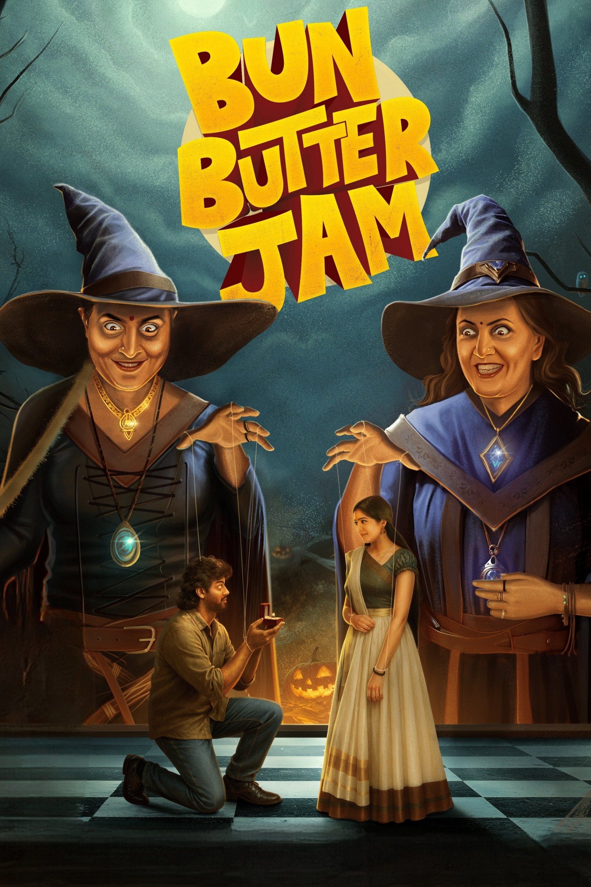 Bun Butter Jam Hindi Dubbed Movie Poster (2025)