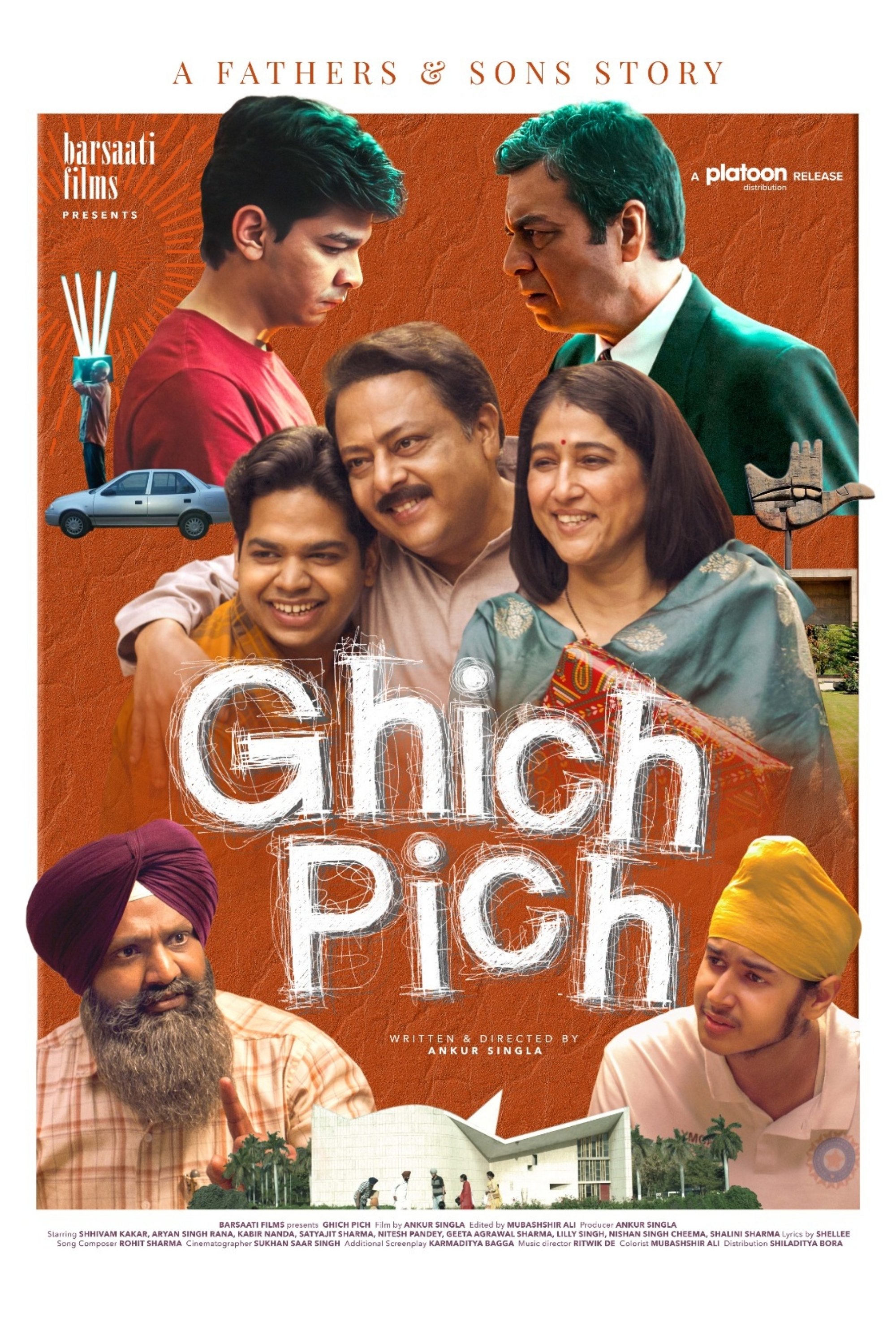 Ghich Pich Hindi Dubbed Movie Poster (2025)