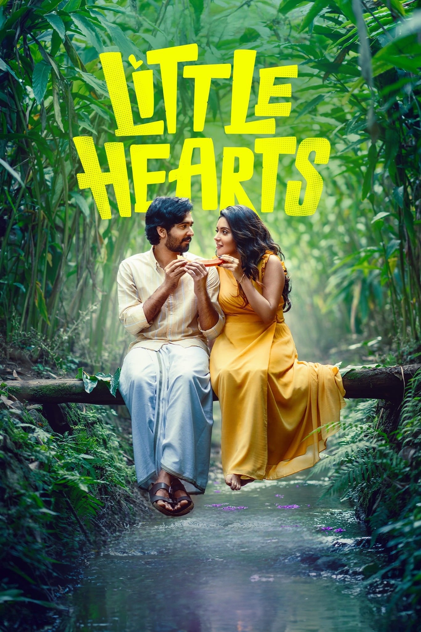 Little Hearts Hindi Dubbed Movie Poster (2025)