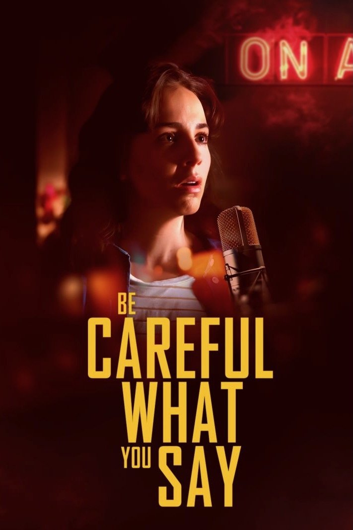 Be Careful What You Say Hindi Dubbed Movie Poster (2024)
