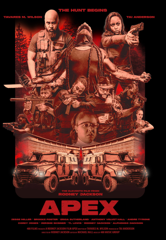 Apex Hindi Dubbed Movie Poster (2025)