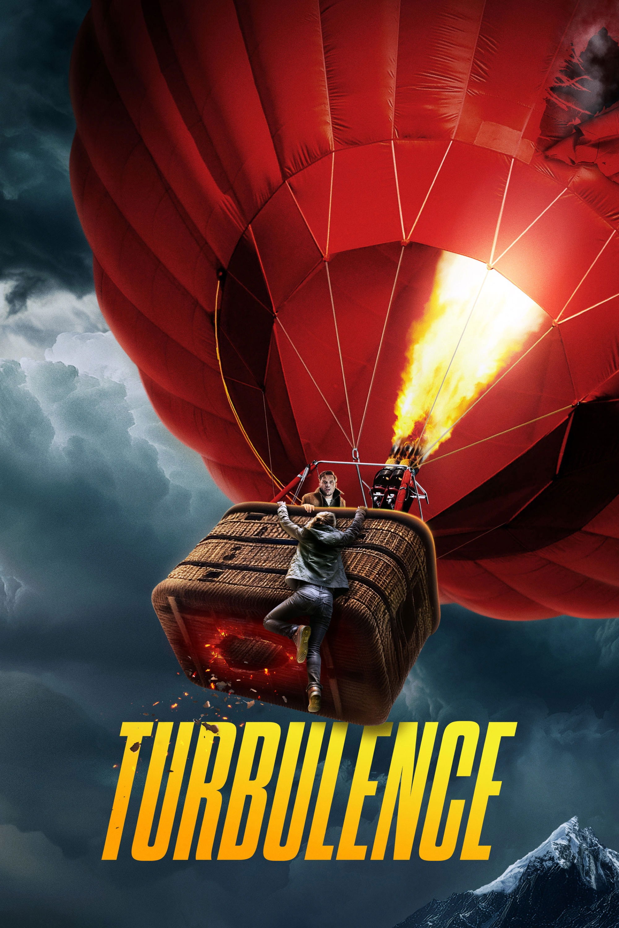 Turbulence Hindi Dubbed Movie Poster (2025)