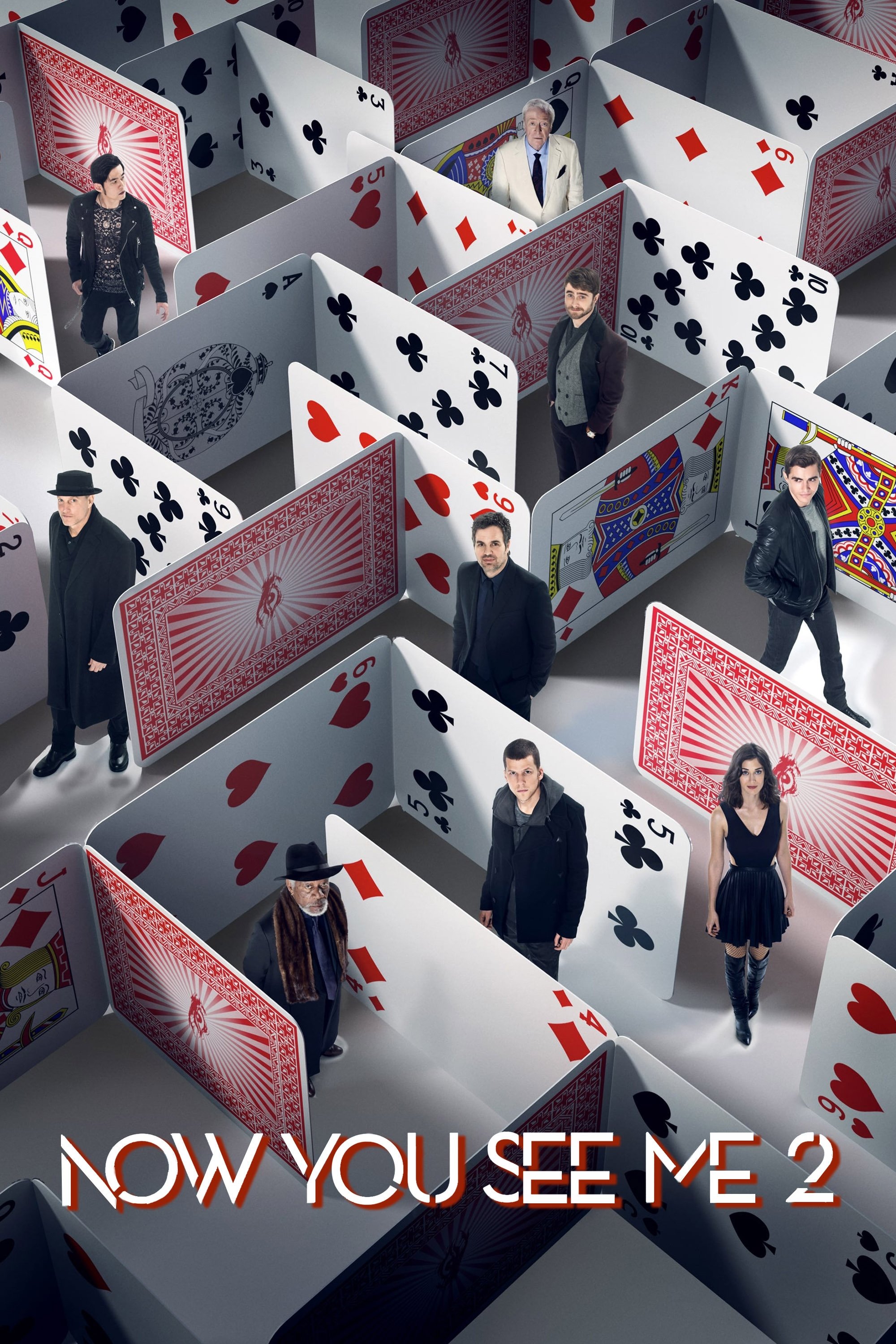 Now You See Me 2 Hindi Dubbed Movie Poster (2016)