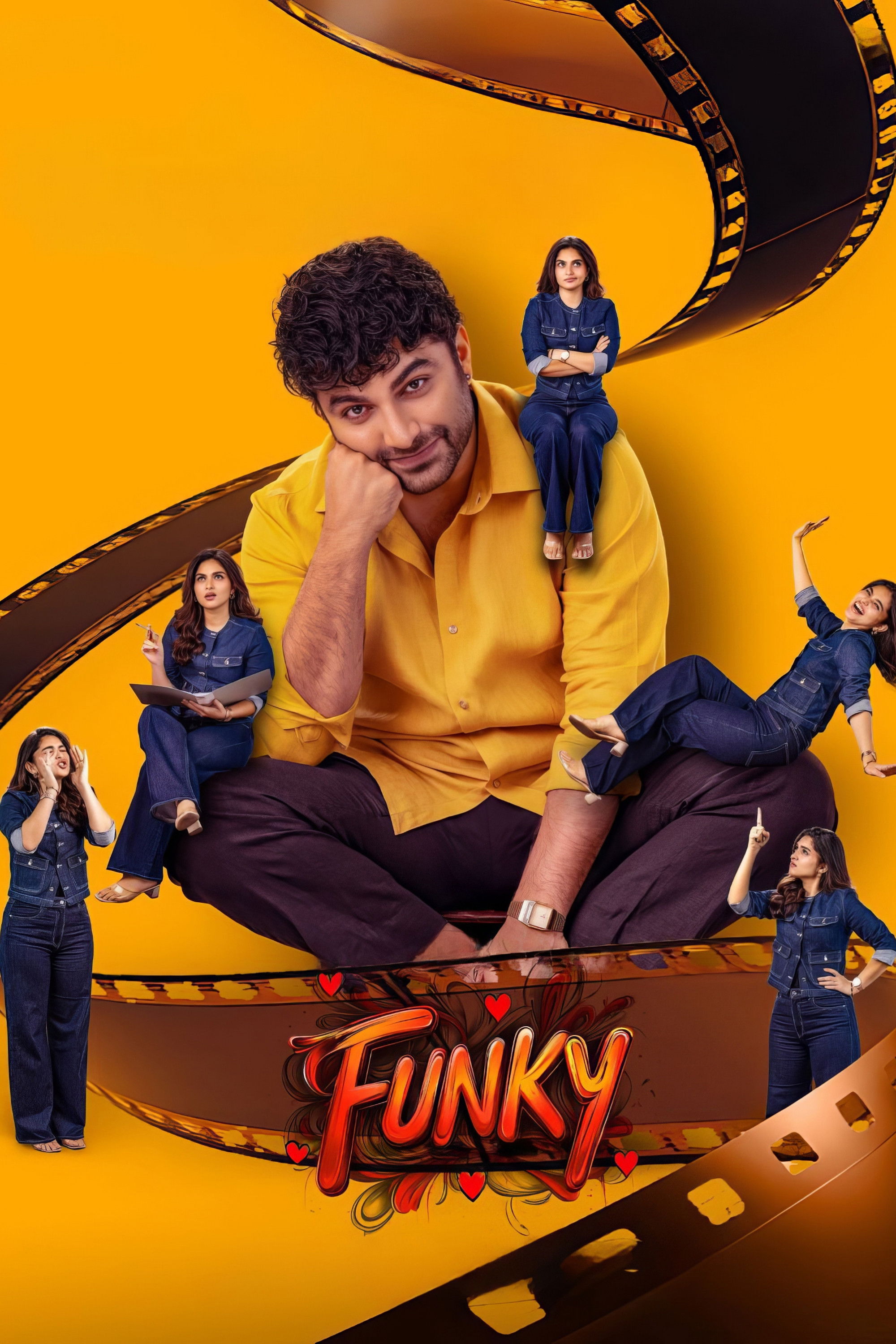 Funky Hindi Dubbed Movie Poster (2026)