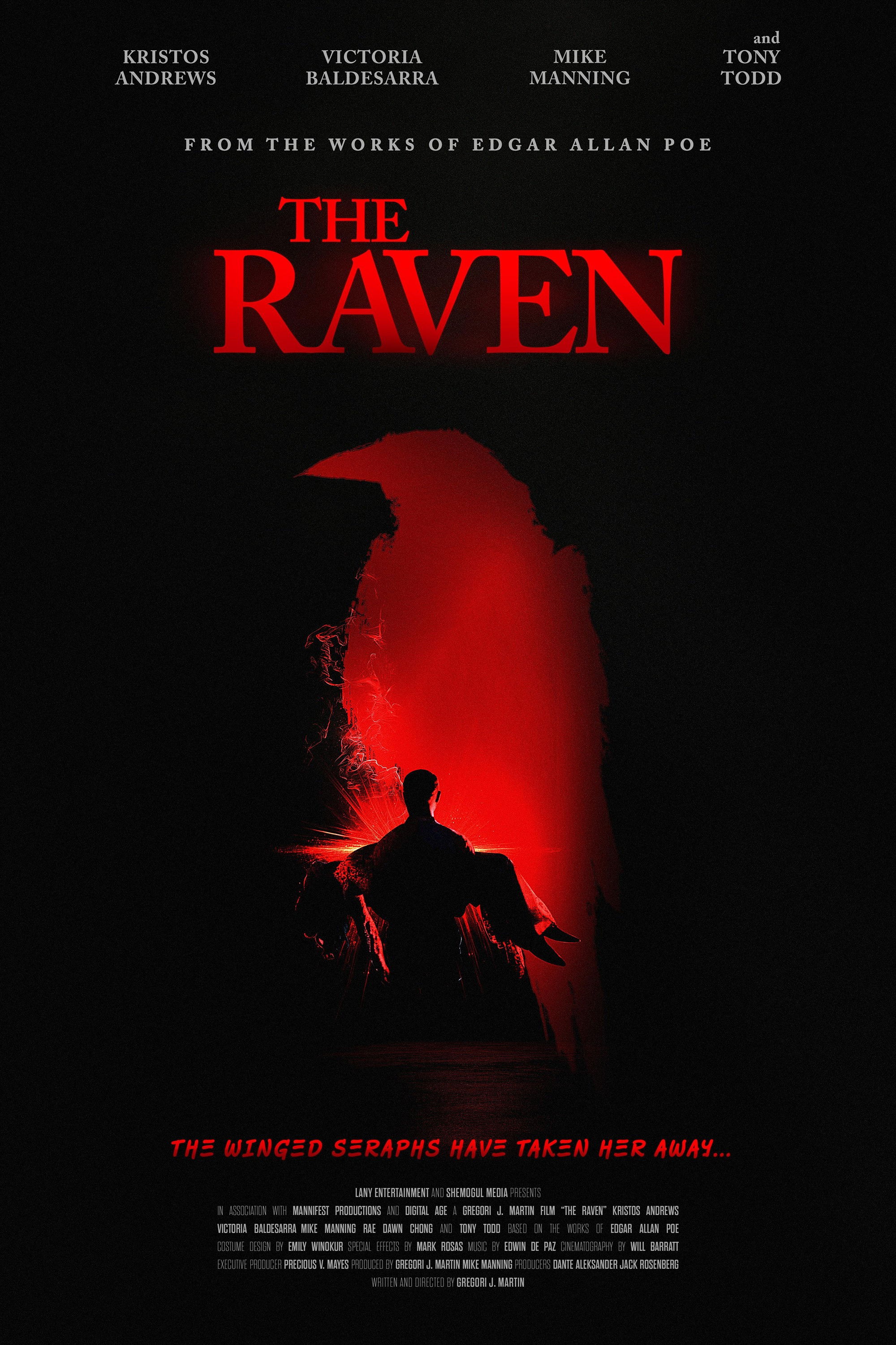 The Raven Hindi Dubbed Movie Poster (2025)